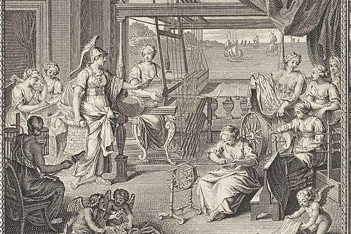 Reading comprehension worksheet featuring Arachne and the Weaving Contest from Greek mythology