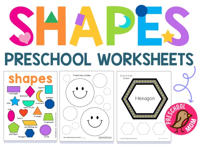 Worksheet featuring the Shady Shapes area activity for third graders to learn about calculating area using unit squares
