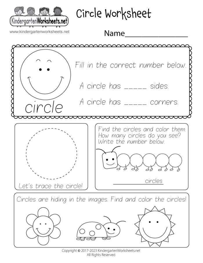 Area of Circles worksheet for seventh graders focusing on decimals and geometry concepts