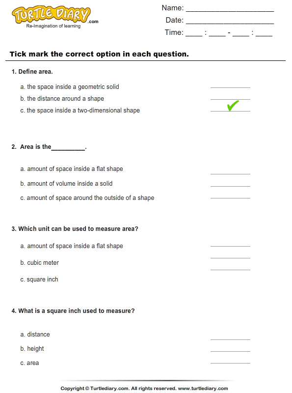 Decimals worksheet for Third Grade Area worksheet for third graders focusing on decimals and basic area concepts. An engaging introduction to measuring area for young learners.