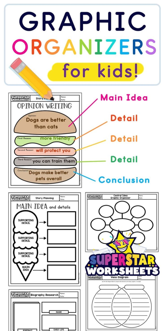 Argument Writing Graphic Organizer worksheet for sixth graders to improve their writing skills