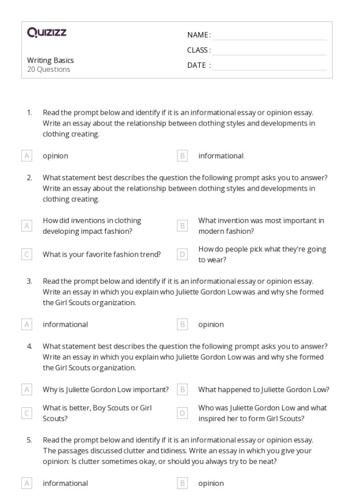 Reading worksheet for Fourth Grade Students engaging with the Argument Writing: Match the Evidence worksheet in a lively memory game. Interactive memory game for fourth graders to match claims with supporting evidence.