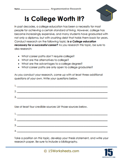 Argument Writing Pre-Writing Organizer worksheet for fourth graders focusing on geometry concepts