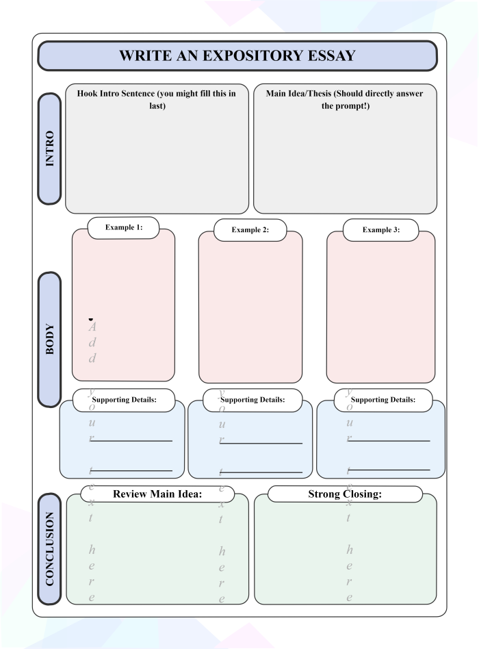 Argument Writing Graphic Organizer worksheet for sixth graders focused on persuasive skills