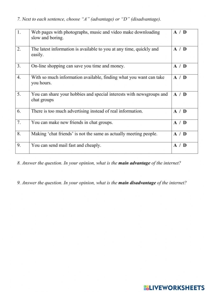 What is Your Argument Internet Access Writing Prompt Worksheet for Grade 6 Sixth grade argument writing worksheet exploring the debate on whether internet access is a fundamental right