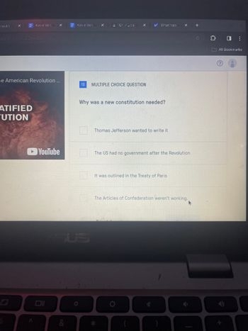 Educational resource on the Articles of Confederation: Why Weren’t They Enough? Worksheet exploring the Articles of Confederation and their limitations for sixth graders