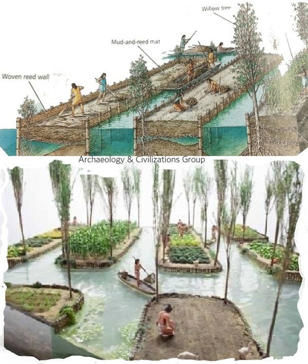Aztec Chinampas Floating Gardens Sixth Grade Worksheet 18 Sixth grade reading comprehension worksheet featuring an illustrated lesson on Aztec chinampas farming techniques