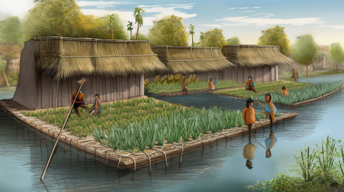 Grammar and Mechanics worksheet for Sixth Grade Aztec Chinampas: “Floating Gardens” worksheet for Sixth Grade