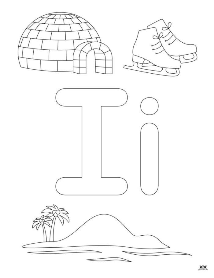 Preschooler worksheet featuring the letter B for coloring and practice activities