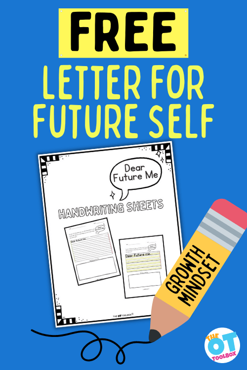 Back to School Writing Prompt Worksheet for Fifth Grade Students Image 3 Fifth grade students practicing creative writing with a back-to-school letter to future self worksheet