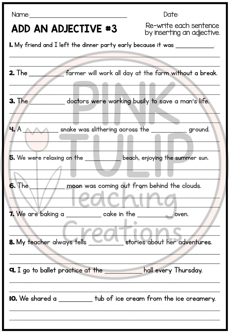 Worksheet image for fixing sentences about baking a cake in second grade Baking a cake worksheet for second graders to correct sentence errors