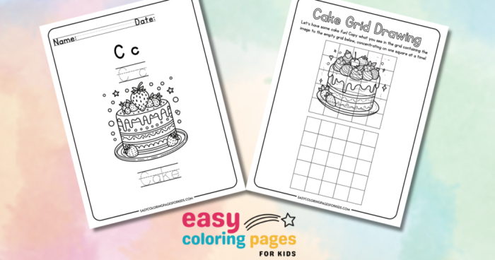Baking a Cake Sequencing Activity for Kindergarteners Image 23 Pre-K worksheet illustrating the step by step process of baking a cake with Evan