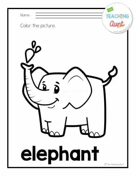 Build a Bar Graph: Favorite Wild Animals worksheet for numbers and counting activities Worksheet featuring a bar graph illustrating favorite wild animals for second graders