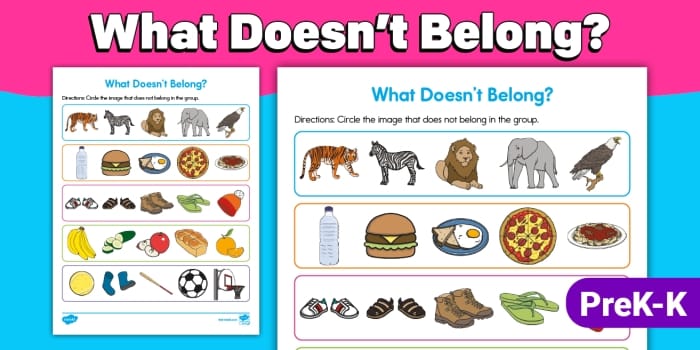 What Does Not Belong in a Bedroom Kindergarten Civics Worksheet Kindergarten student identifies items that do not belong in a bedroom worksheet