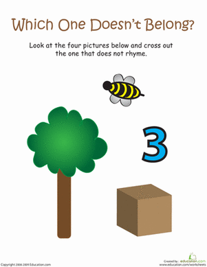 What Doesn't Belong Bedroom Worksheet Number 13 Kindergarten worksheet featuring a girl's bedroom with misplaced items to identify for the What Doesn't Belong activity