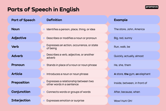 Fifth grade worksheet exercise 15 showing students how to identify adjectives and adverbs that describe nouns and verbs in sentences