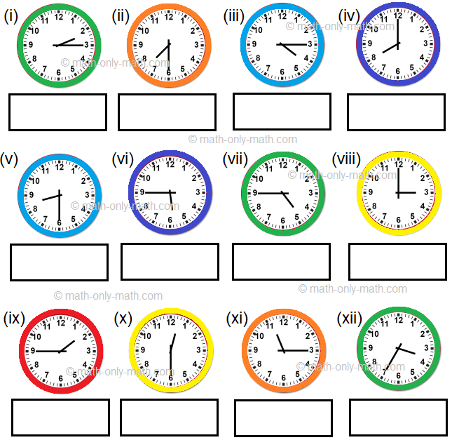 Beginner's guide to telling time with clock practice exercises for young learners First grade student learning to read analog clock faces on a find the time worksheet