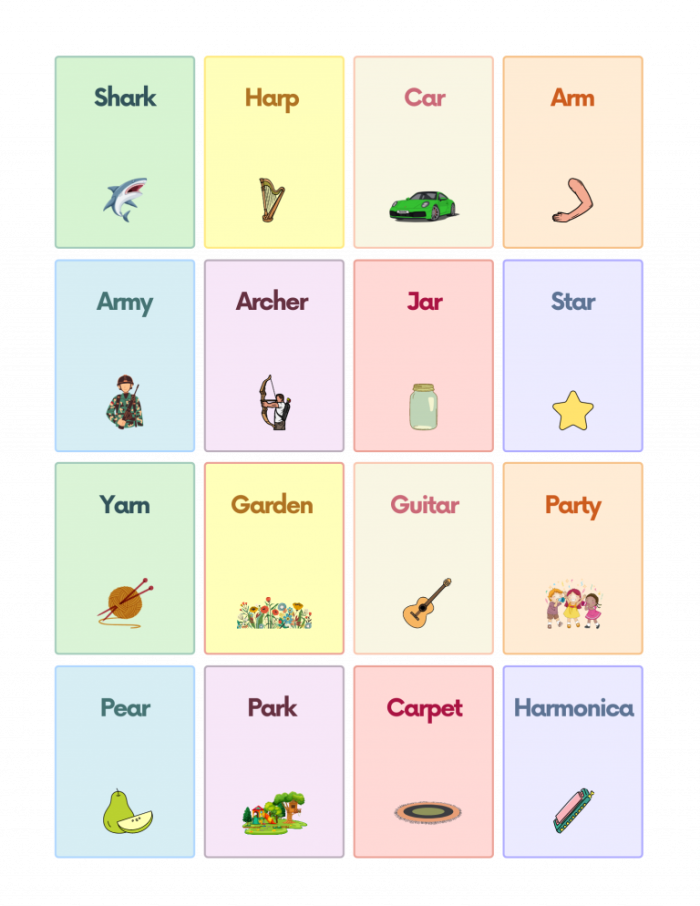 Second grade phonics worksheet showing ar and or word blend activities with pictures and writing exercises for image 13