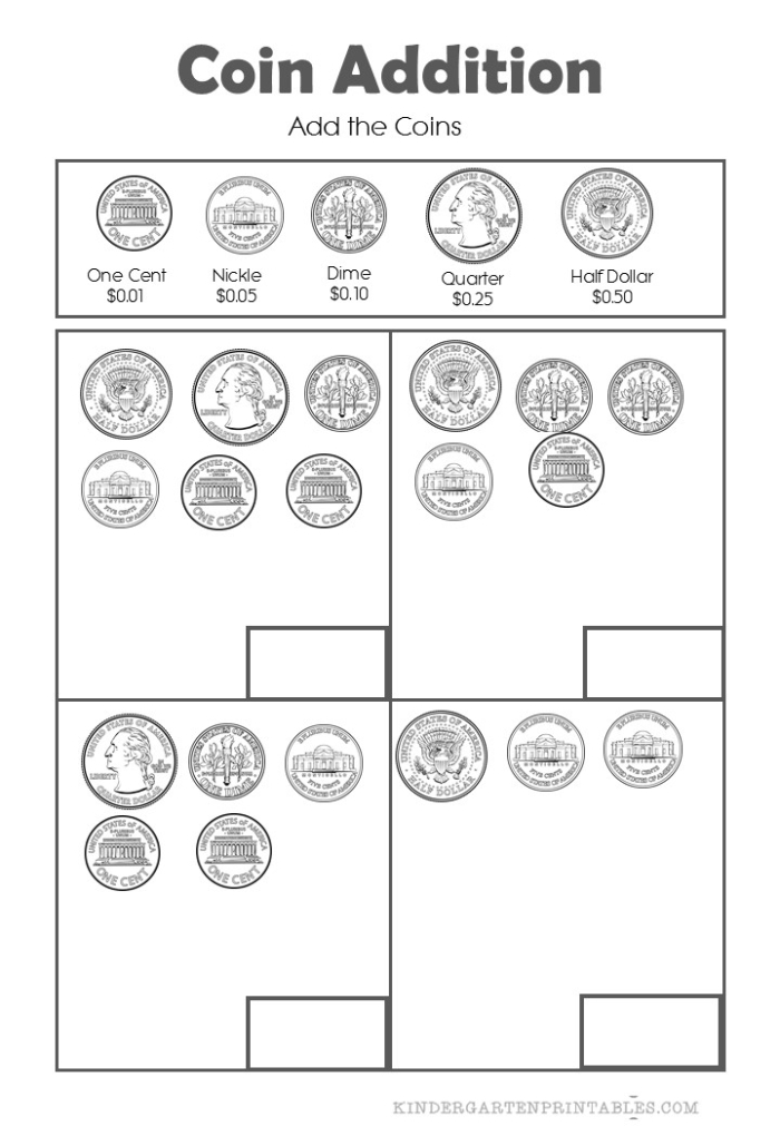 Coin and Dollar Addition Worksheet for Grade 2 Math Practice 20 Second grade student practicing addition with coins and dollar bills on a math worksheet