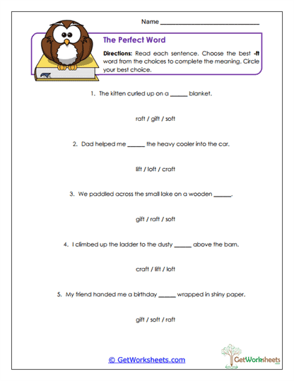 Complete the Sentence Blends in Context Worksheet for Second Grade Reading Fluency Second grade student completing a sentence worksheet with consonant blend words and picture clues for reading fluency practice