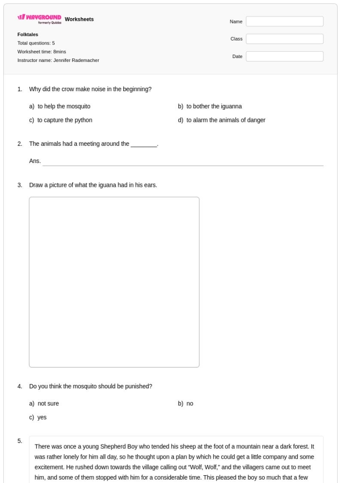 Folktales The Princess Mouse Sight Words Worksheet 21 Third grade reading worksheet featuring The Princess Mouse folktale for practicing sight words