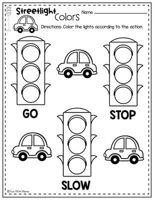 Worksheet demonstrating the direction of light for third graders learning about light travel