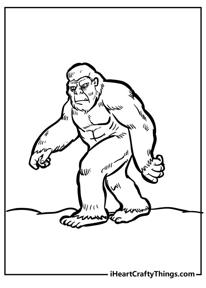 Bigfoot Story Punctuation Practice for Elementary Learners A second grade student completing a Bigfoot punctuation worksheet with sentences needing periods, question marks, and exclamation points