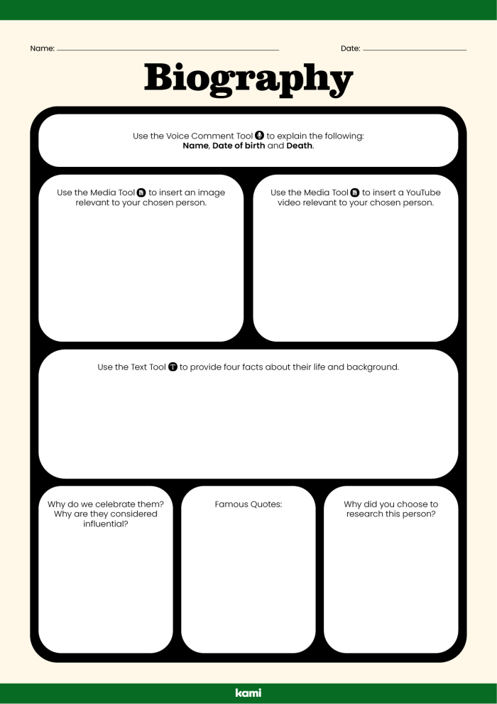Interactive worksheet for kindergarten students exploring biographies through numbers and counting. Biography: Who Am I? worksheet for young learners.