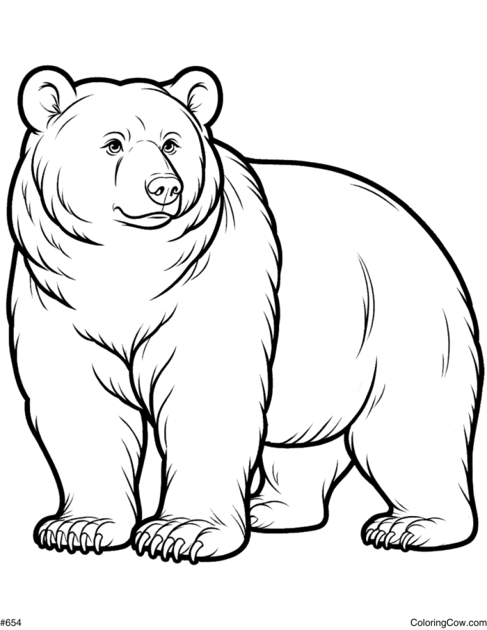 Black Bear worksheet for third graders exploring Yellowstone National Park