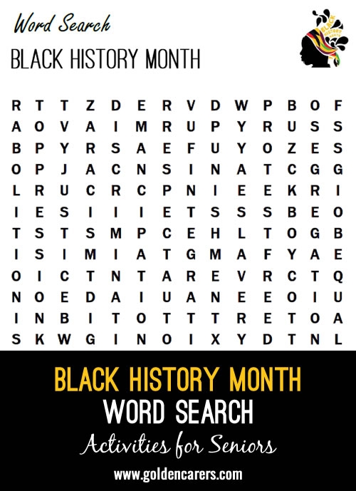 Earth and Space Science worksheet for Fourth Grade Black History Month word search worksheet featuring key terms related to the African-American struggle for equality. Engaging educational resource for fourth graders to enhance their vocabulary and awareness.