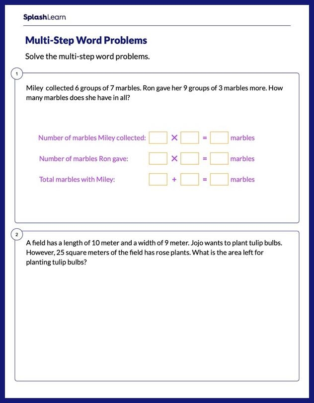 Blake's Afternoon at Sunnyvale Cinemas multi-step word problems worksheet for fourth graders