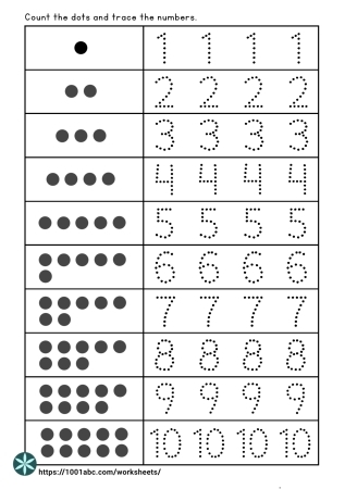 Dot to Dot Counting worksheet featuring a bug-themed game for second graders