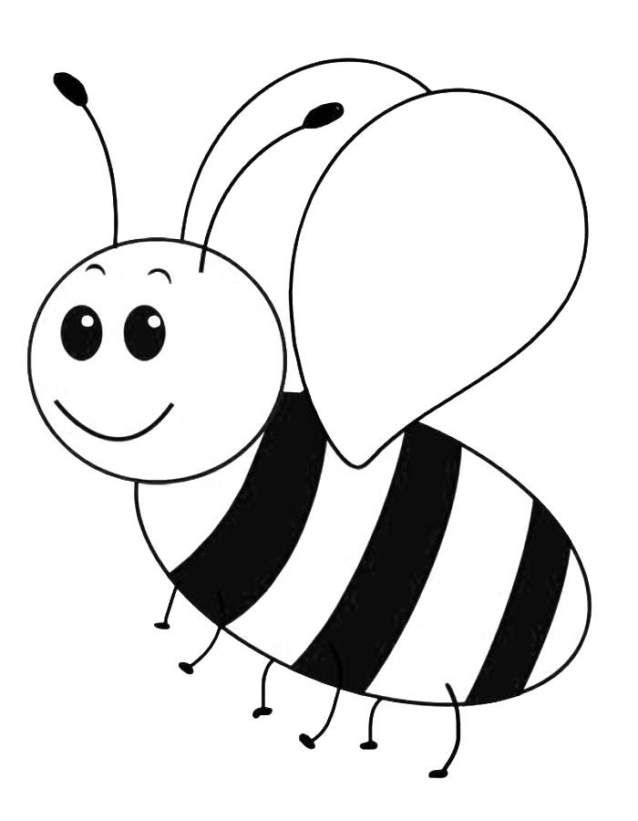Bumble Bee Coloring Worksheet Image 3 - Nature Scene with Honey and Bee Kindergarten student coloring a bumble bee and honeycomb in a nature scene for fractions practice