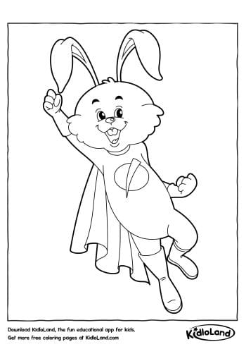 Adorable bunny looking for colorful love in this Pre-K worksheet Cute bunny coloring page worksheet ready for festive Easter fun