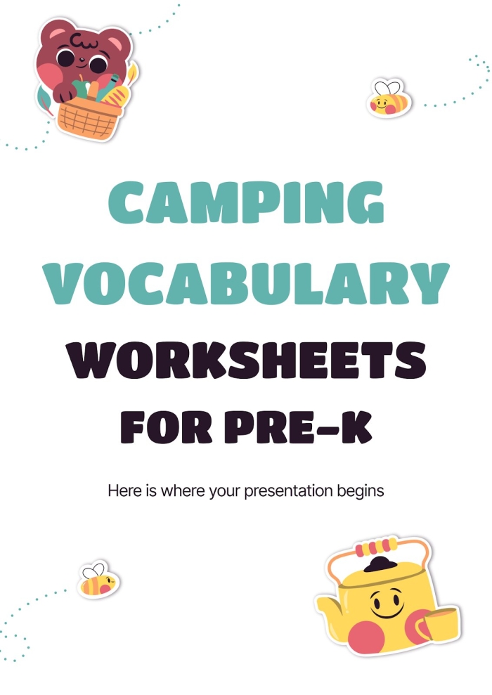 Crazy Stories Camping Adventure Worksheet 13 for Third Grade Fractions Practice Third grade student completing a crazy camping adventure fill-in-the-blanks worksheet with fraction practice activities
