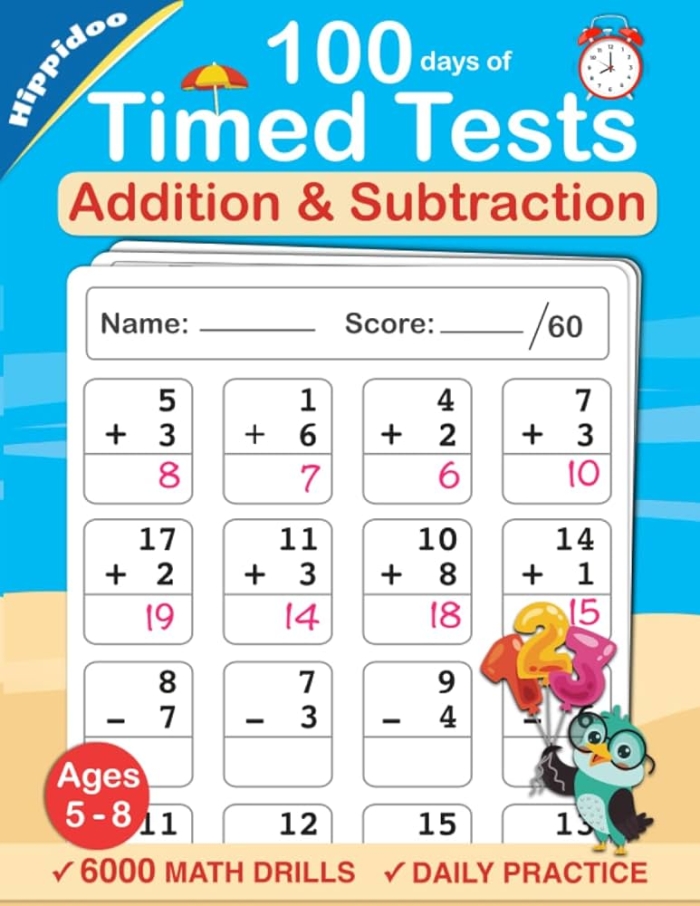 Students solve addition and subtraction problems in a colorful candy shop setting. Candy Store Quiz: Addition & Subtraction worksheet for second graders.