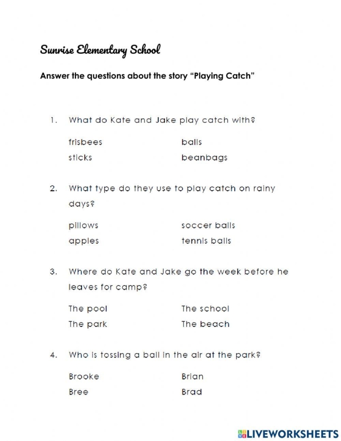 Catch the Crook Grammar Logic Puzzle Worksheet for Grade 5 Fifth grade grammar and mechanics worksheet featuring a catch the crook logic puzzle activity for students to practice reasoning skills