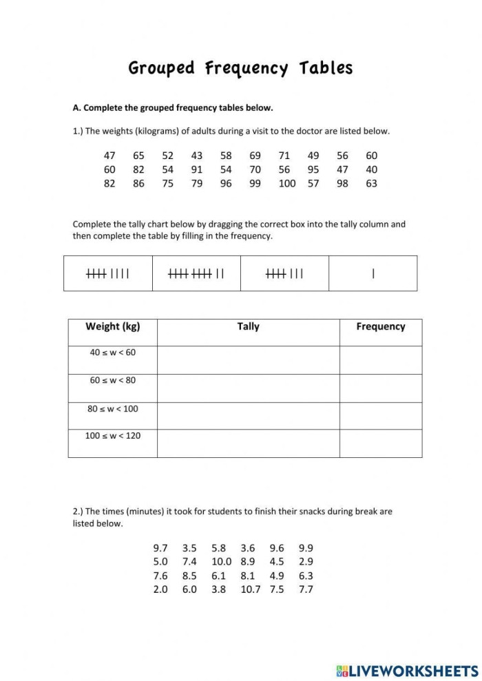 Two-Way Frequency Tables Practice Problem for Middle School Math Students Eighth-grade students working through a two-way frequency table problem analyzing categorical data relationships