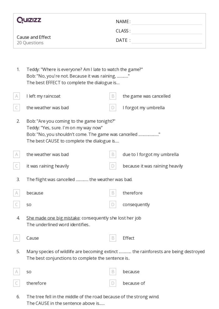 Third grade students practicing cause and effect skills by reading a nonfiction worksheet about thunderstorm formation