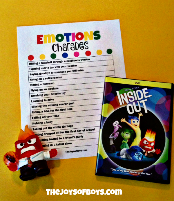 Children engaging with the Charades with Emotions worksheet, acting out different feelings. Fun and educational worksheet for teaching emotions in kindergarten.