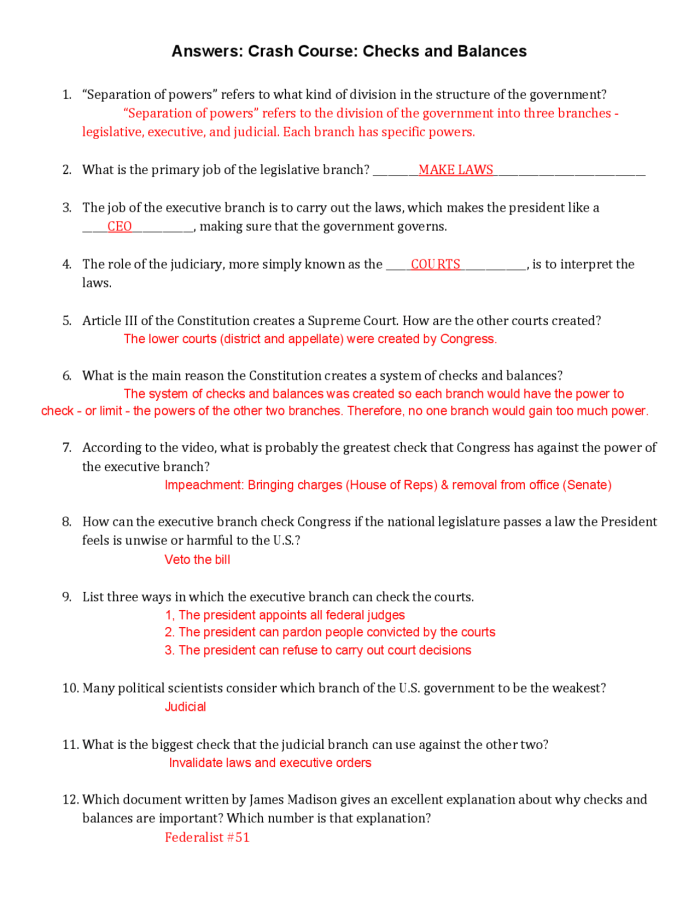 Fourth grade checks and balances system worksheet featuring a word search and quiz for government studies
