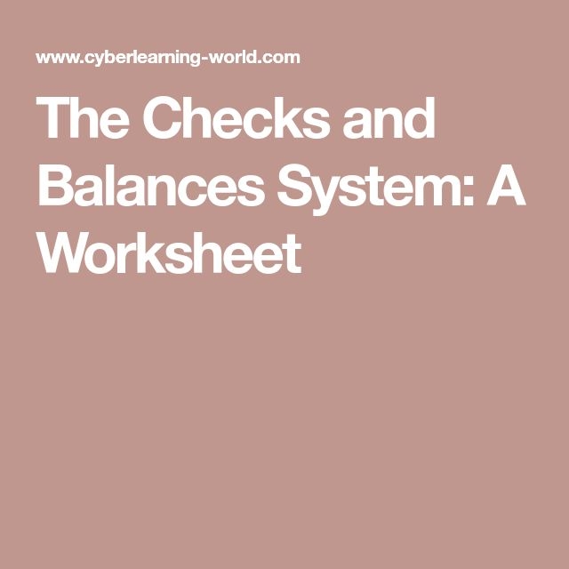 Fourth grade worksheet explaining the checks and balances system with a word search and quiz