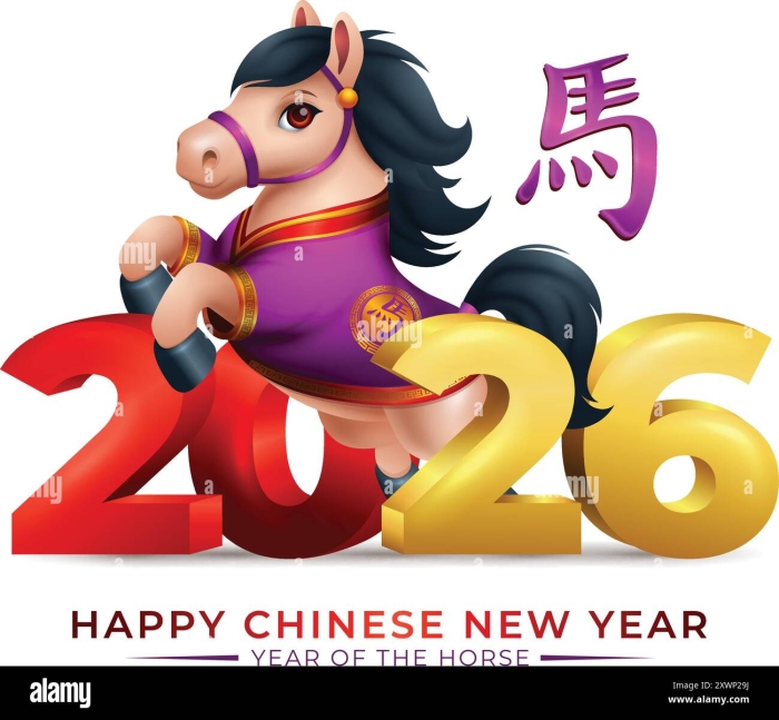 Colorful Chinese zodiac mask representing the Year of the Horse for preschool activities