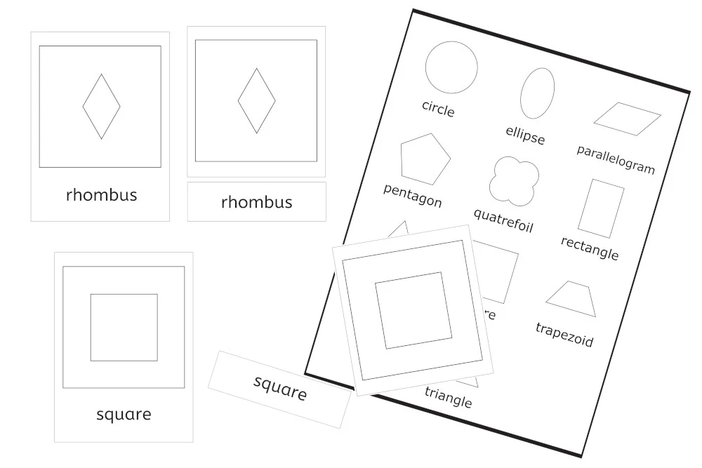 Fourth grade math worksheet explaining how to draw circles and ellipses without a compass