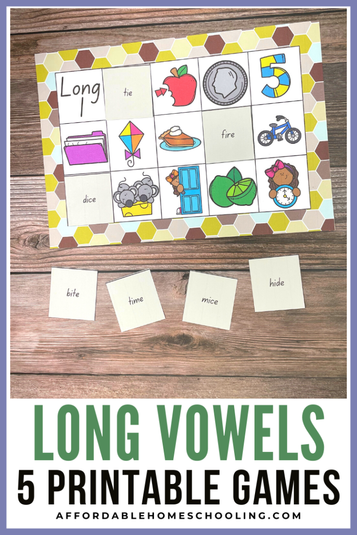 Circle the Long Vowel Sound Activity for Kindergarten Students Worksheet featuring a colorful unicorn and eagle for long vowel sound sorting