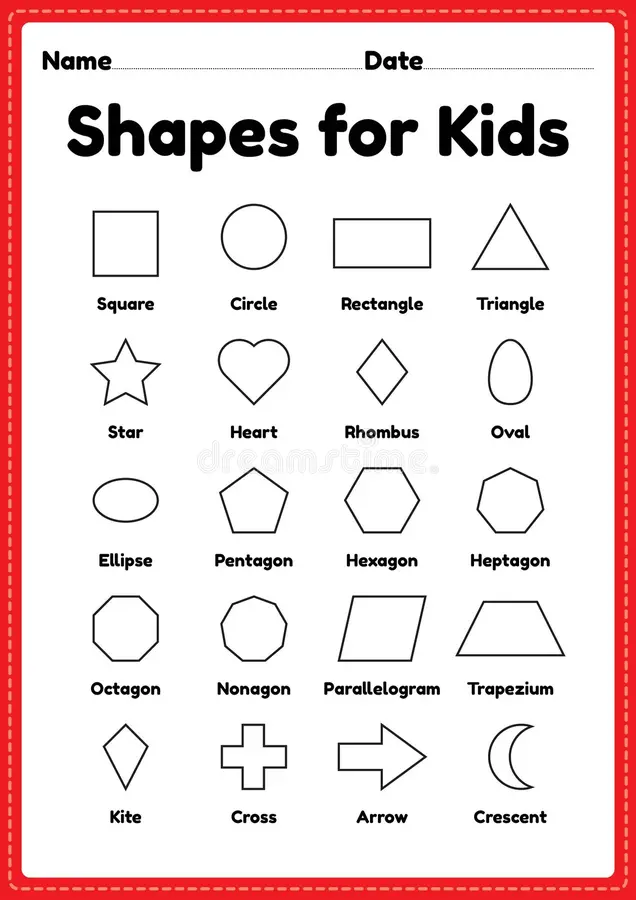 Worksheet illustrating how to draw a circle and an ellipse without a compass for fourth graders. The Difference Between a Circle and an Ellipse worksheet for subtraction practice.