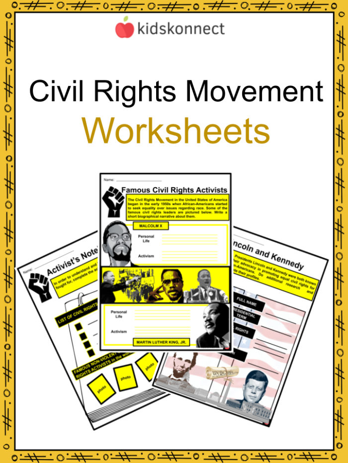 Civil Rights Leaders Word Puzzle worksheet for fifth graders exploring American history