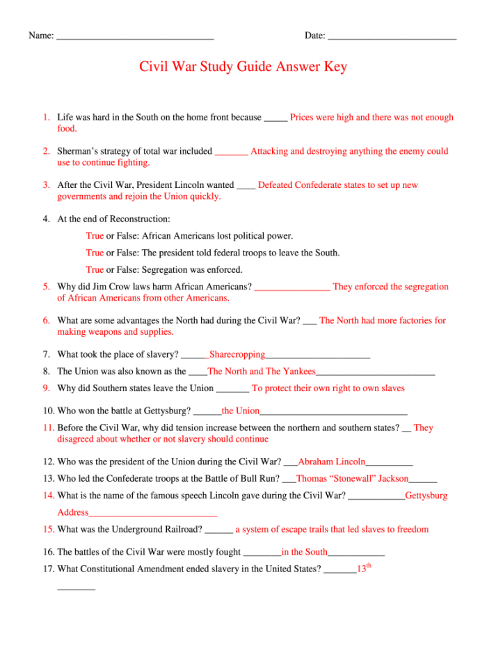 Image 16: Research worksheet on Civil War causes with student completing independent study questions Sixth grade students analyzing historical documents and taking notes about pre-Civil War tensions and key events that escalated conflict