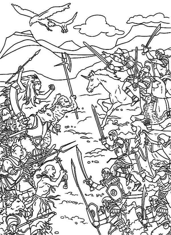 Civil War soldiers ready to be colored in a fun educational worksheet