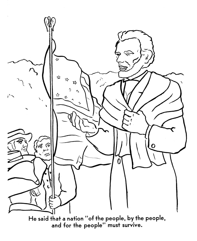 Civil War Coloring Page worksheet featuring soldiers from both sides for kids to color